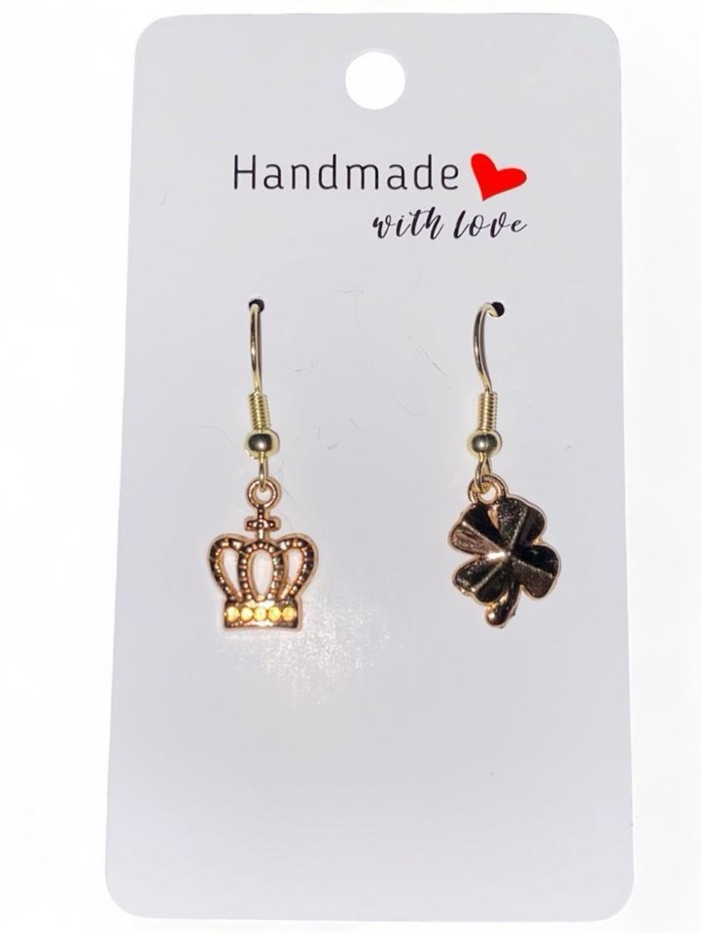 Crown & Clover Earrings